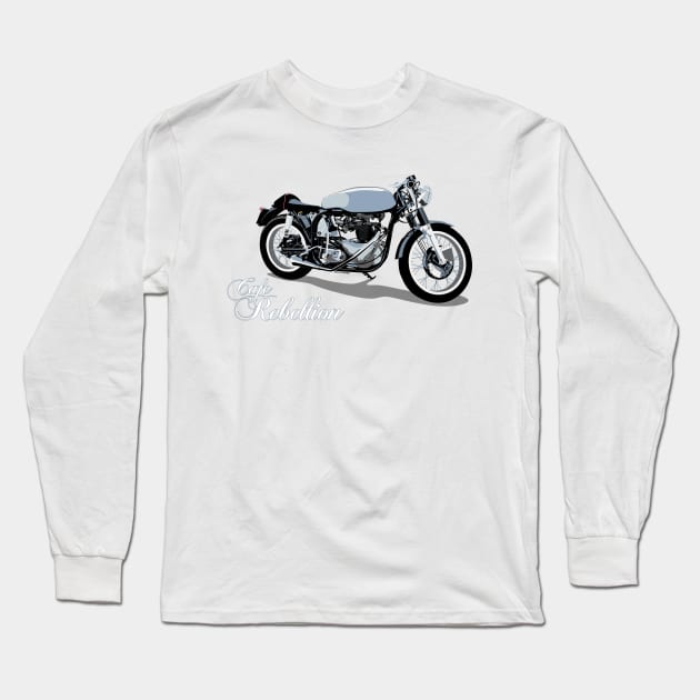 Cafe Rebellion Long Sleeve T-Shirt by Siegeworks